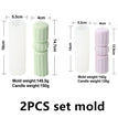 2 PCS set mold 1