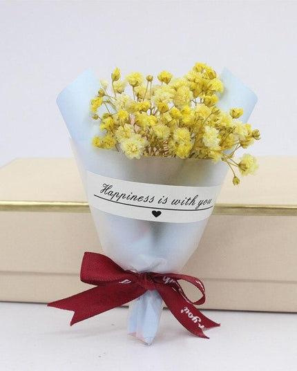Delicate Preserved Baby's Breath Posy | Elegant Home Decor Accent