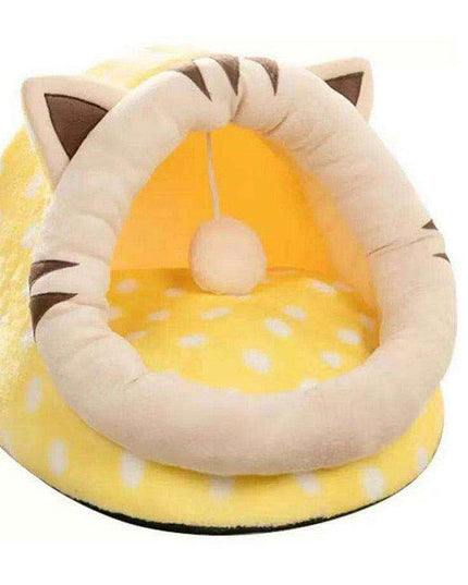 Ultimate Cat Comfort Oasis: Plush Cozy Hideaway Nest