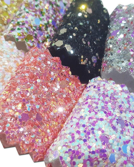 Sparkling Chunky Glitter Fabric Roll - Create a Crafting Fantasy