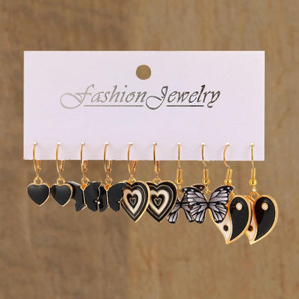 Playful Creatures Earring Set - A Fun Twist for Your Style