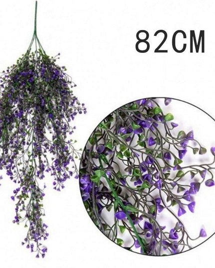 Lifelike Hanging Floral Arrangement for Home and Garden Decor