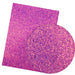 Rainbow Sparkle Glitter Vinyl Fabric Roll for Crafting and DIY Projects