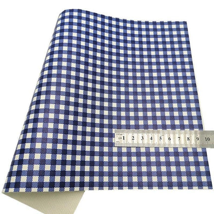 Elegant Sparkle Leather Craft Collection - Chic Plaid & Enchanting Spiderweb Designs