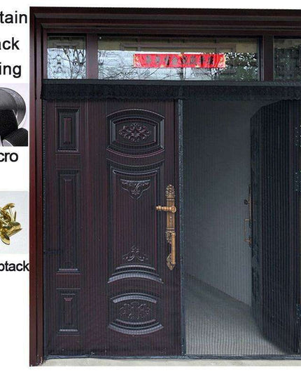 Insect-Barrier Summer Serenity Curtain - Enjoy a Tranquil and Bug-Free Living Space