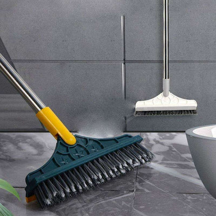 Versatile Triangular Cleaning Brush with 120° Rotating Head for Effortless Corner Cleaning