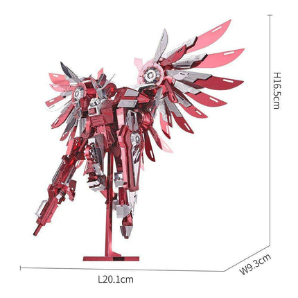 Metallic Thunder Wing 3D Puzzle Kit - Creative DIY Model for Teens and Adults