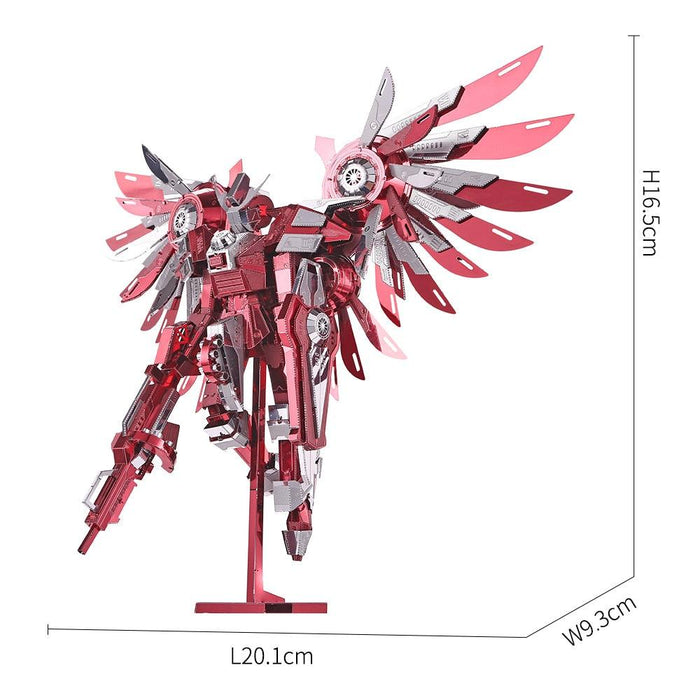 Metallic Thundering Wing 3D Assembly Puzzle for Teens and Adults - Unique DIY Present Idea