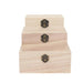 Elegant Hexagon Wood Ring Holder - Stylish Jewelry Display for Couples