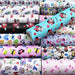 Cartoon-Inspired Faux Leather Craft Rolls - Set of 2 - 20x134cm Each