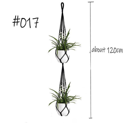 Artisan Macrame Plant Hanger for Chic Home Aesthetics