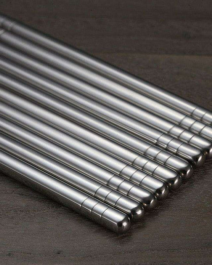 Sophisticated Stainless Steel Chopstick Collection: Enhance Your Dining Experience