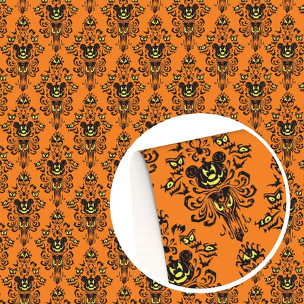 Mickey Mouse Halloween Faux Leather Craft Sheets - Create Spooktacular DIY Projects