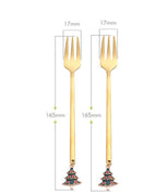 gold tree fork