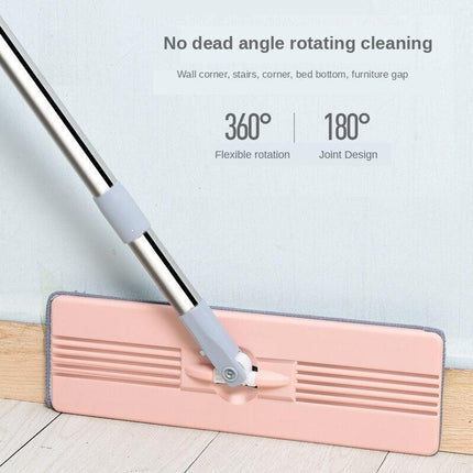 Ultimate Hands-Free Pink Double Barrel Spin Mop Set for Effortless Cleaning