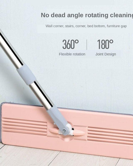 Ultimate Hands-Free Pink Double Barrel Spin Mop Set for Effortless Cleaning