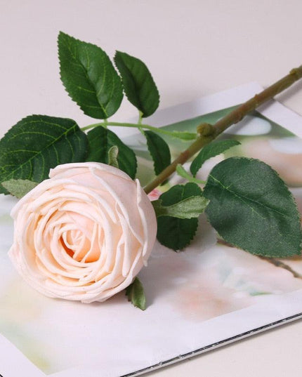 Elegant Lifelike Rose Branch Collection for Timeless Home and Wedding Decor