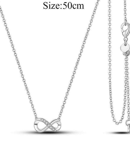 Elegant Customizable 925 Silver O Pendant Necklace for Women - Essential Minimalist Accessory