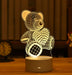 Enchanting 3D Illusion LED Night Light - Illuminate Your Space with Wonder