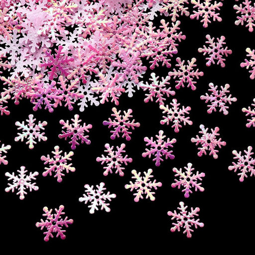Winter Wonderland Snowflake Confetti Set for Festive Celebrations
