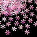 300/600pcs 2cm Christmas Snowflakes Confetti Xmas Tree Ornaments Christmas Decorations for Home Winter Party Cake Decor Supplies-0-Très Elite-pink-300pcs-Très Elite
