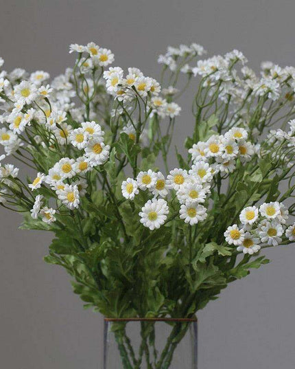 Serene Chamomile Silk Floral Branch - Nature's Elegance for Timeless Home Decor