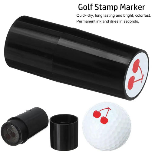 Premium Golf Ball Stamper Set with Quick-Dry Ink - Elegant Golf Accessories Bundle