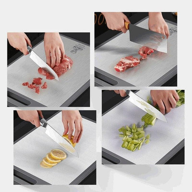 Elevate Your Kitchen with Premium Stainless Steel Cutting Board Collection