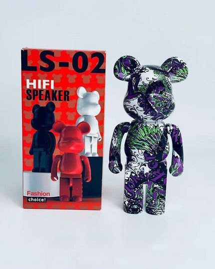 Vibrant Cartoon Bear Bluetooth Speaker for Stylish Interiors