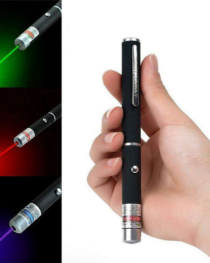 Multicolored USB Laser Pointer Pen: Elevate Presentations and Pet Playtime