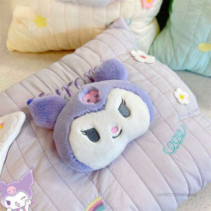 Charming My Melody & Kuromi Plush Cushions - Adorable Sanrio Home Decor Collection