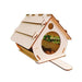Wooden Hummingbird Bird Feeder House Kit - DIY Assembly