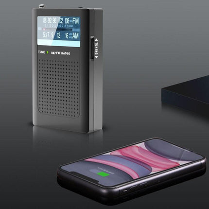 Seniors' Premium Sound AM/FM Radio with Headphone Connectivity