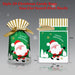 Santa's Festive Treats Gift Bag Set - 5-Piece Collection