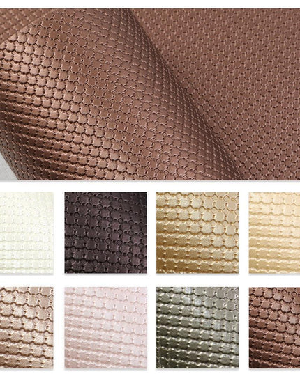 Argyle Patterned Faux Leather Craft Sheet - Perfect for DIY Projects, 20*33cm