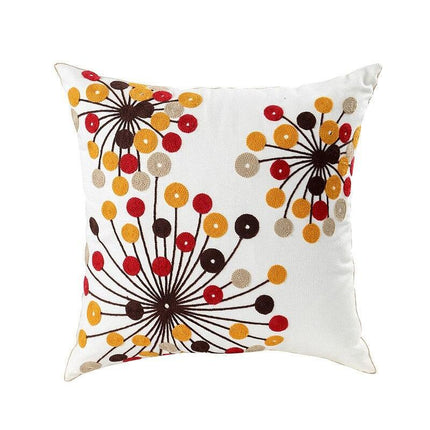 Boho Chic Floral Lumbar Pillow Cover - Stylish Home Decor Accent