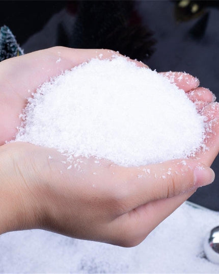 Create Your Own Winter Wonderland with Easy-to-Use DIY Artificial Snow Powder for Festive Decor