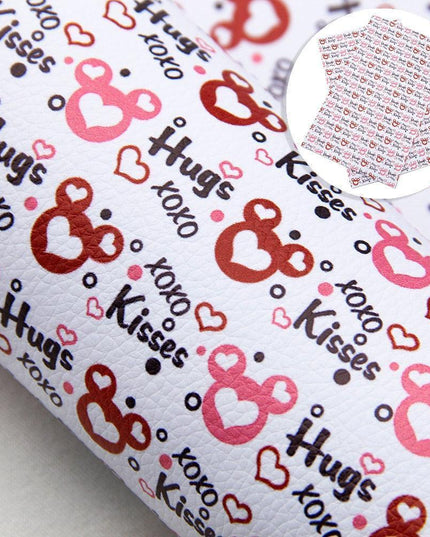 Mickey Mouse Faux Leather Craft Sheets Set - Effortlessly Create Jewelry & Accessories