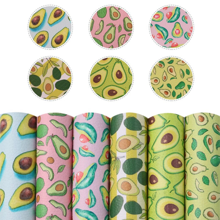 Crafty A5 Faux Leather Bundle with Playful Fruit, Floral, and Dog Prints