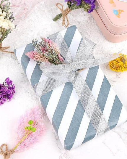 Charming Dried Floral Elegance: Set of 8 Natural Mini Bouquets