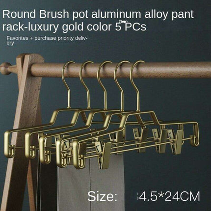 Men's Premium Aluminum Wardrobe Organizer for Efficient Clothing Storage and Durability