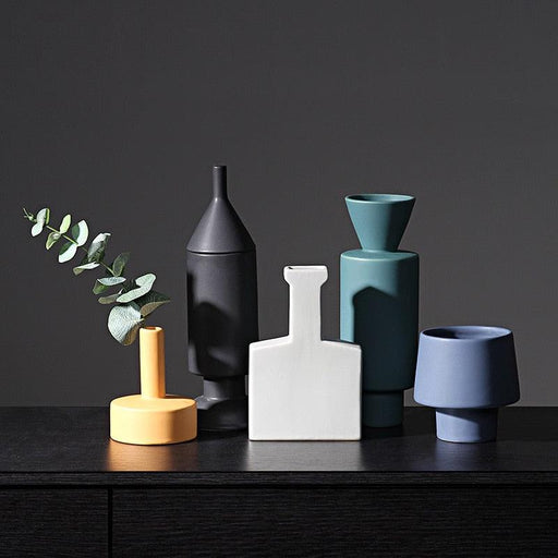 Ceramic Countertop Vases - Très Elite