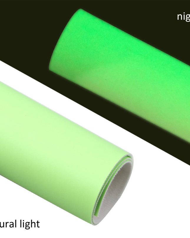 Luminous Glow-in-the-Dark Synthetic Leather Crafting Sheets