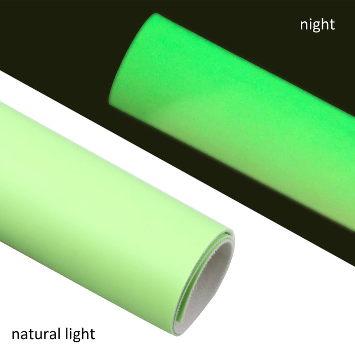 Luminous Glow-in-the-Dark Synthetic Leather Crafting Sheets