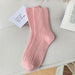 Luxurious Cashmere Blend Women's Japanese Fashion Winter Socks