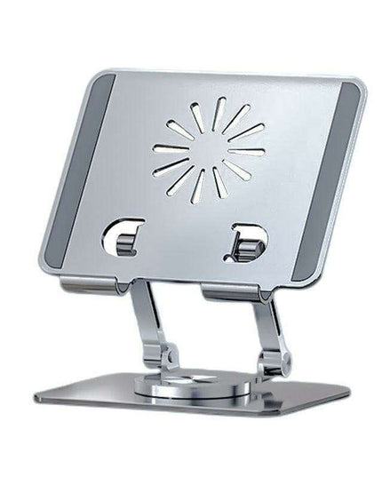 Premium Aluminum 360° Adjustable Stand for Tablets and Phones - Unmatched Comfort and Stability