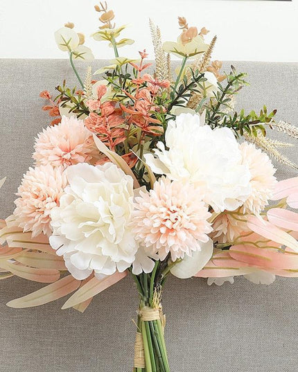 Champagne Elegance: Artificial Silk Flowers for Luxurious Home Decor