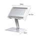 Adjustable Aluminum Alloy Tablet and Phone Stand with 360° Rotating Feature