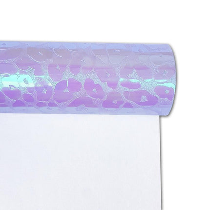 Leopard Print PU Leather Craft Roll - Essential Material for Creative Endeavors