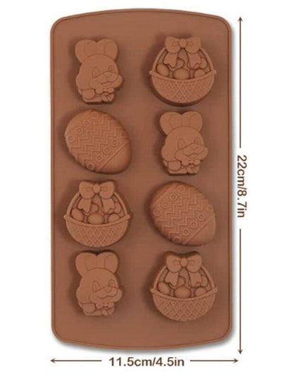 Whimsical Easter Silicone Mold Collection for Creative Treats and Crafts
